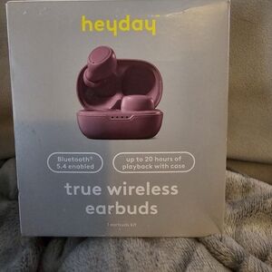 Heyday DARK cherry Wireless Earbuds